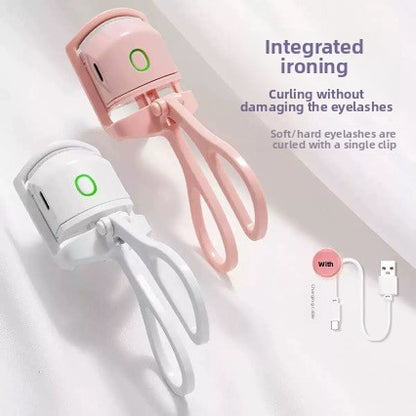 Heated Eyelash Curler | USB Rechargeable Long-Lasting Lash Curler