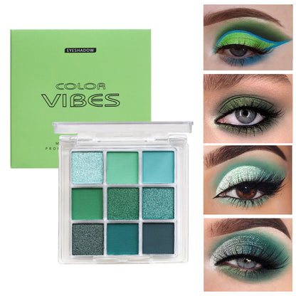 Colour Vibes Eye shadow Palette | Highly Pigmented Blendable Eye Makeup Palette