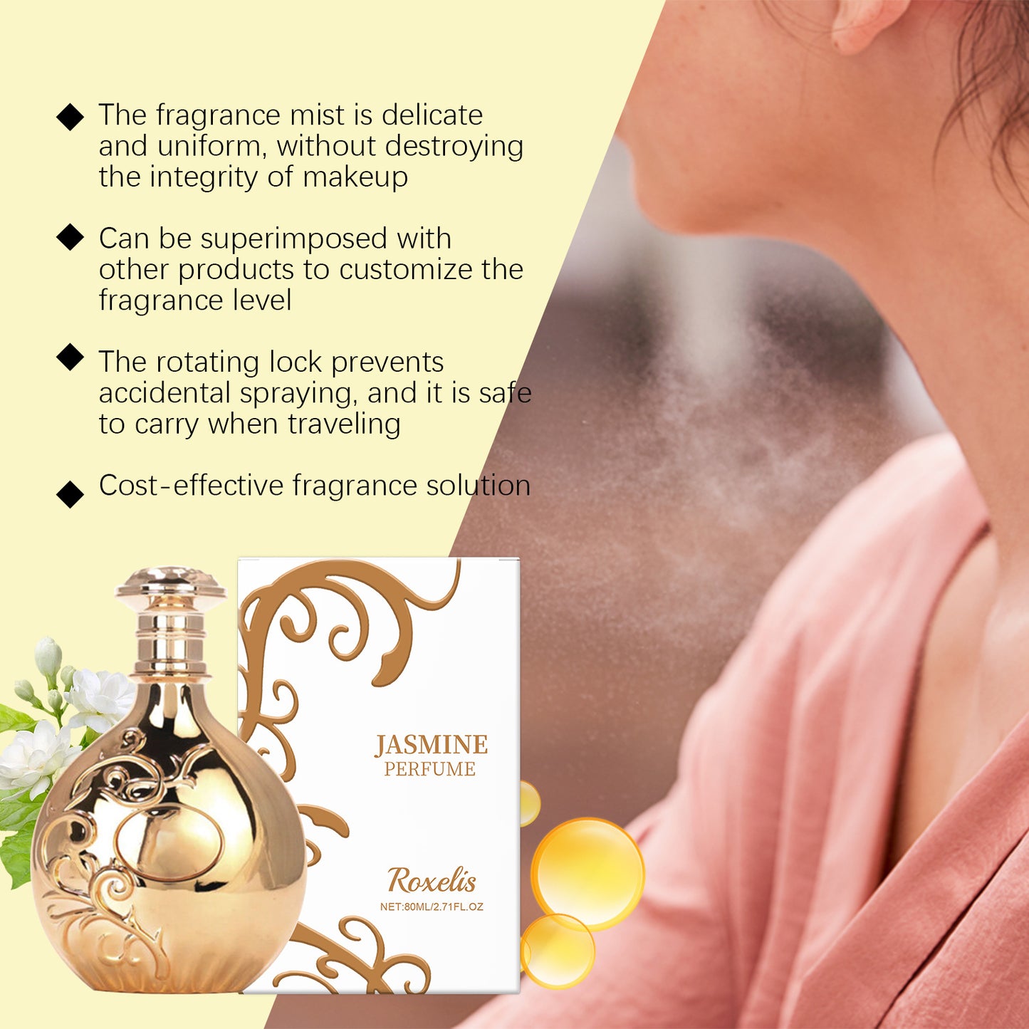Arabiyat Prestige Nyla Eau de Parfum 80ml | Floral Amber Women's Perfume