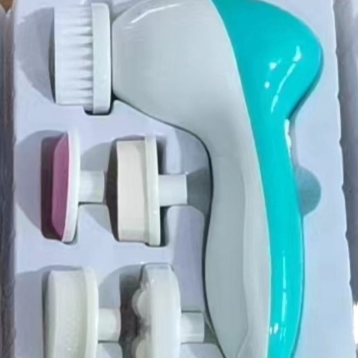 5-in-1 Facial Cleansing & Beauty Care Massager | Deep Cleansing Face Brush Set