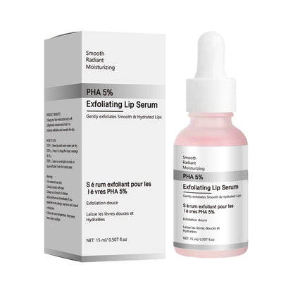 PHA 5% Exfoliating Lip Serum | Smooth, Hydrated & Radiant Lips