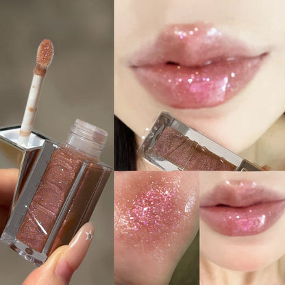 Hydrating Shimmer Lipstick – High-Shine Moisturizing Lip Color