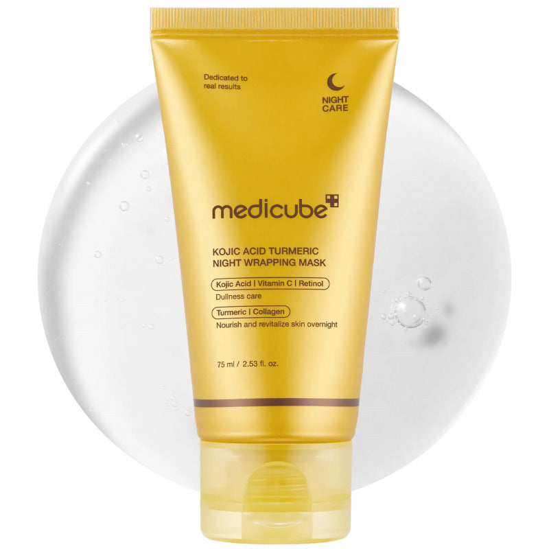 Medicube Kojic Acid Turmeric Night Wrapping Mask | Brightening Overnight Sleeping Mask