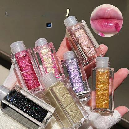 Hydrating Shimmer Lipstick – High-Shine Moisturizing Lip Color