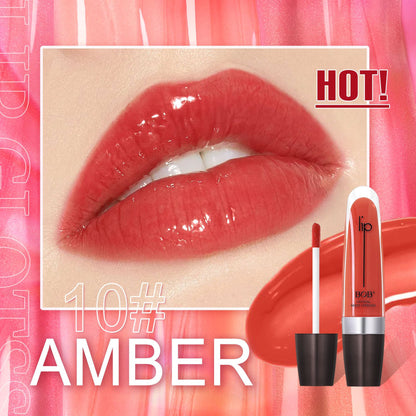 Bob Crystal Moist Lip Gloss | Hydrating High-Shine Clear Lip Gloss