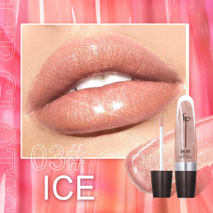 Bob Crystal Moist Lip Gloss | Hydrating High-Shine Clear Lip Gloss