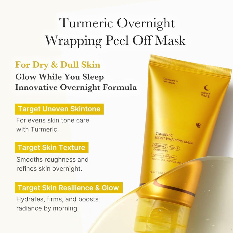 Medicube Kojic Acid Turmeric Night Wrapping Mask | Brightening Overnight Sleeping Mask