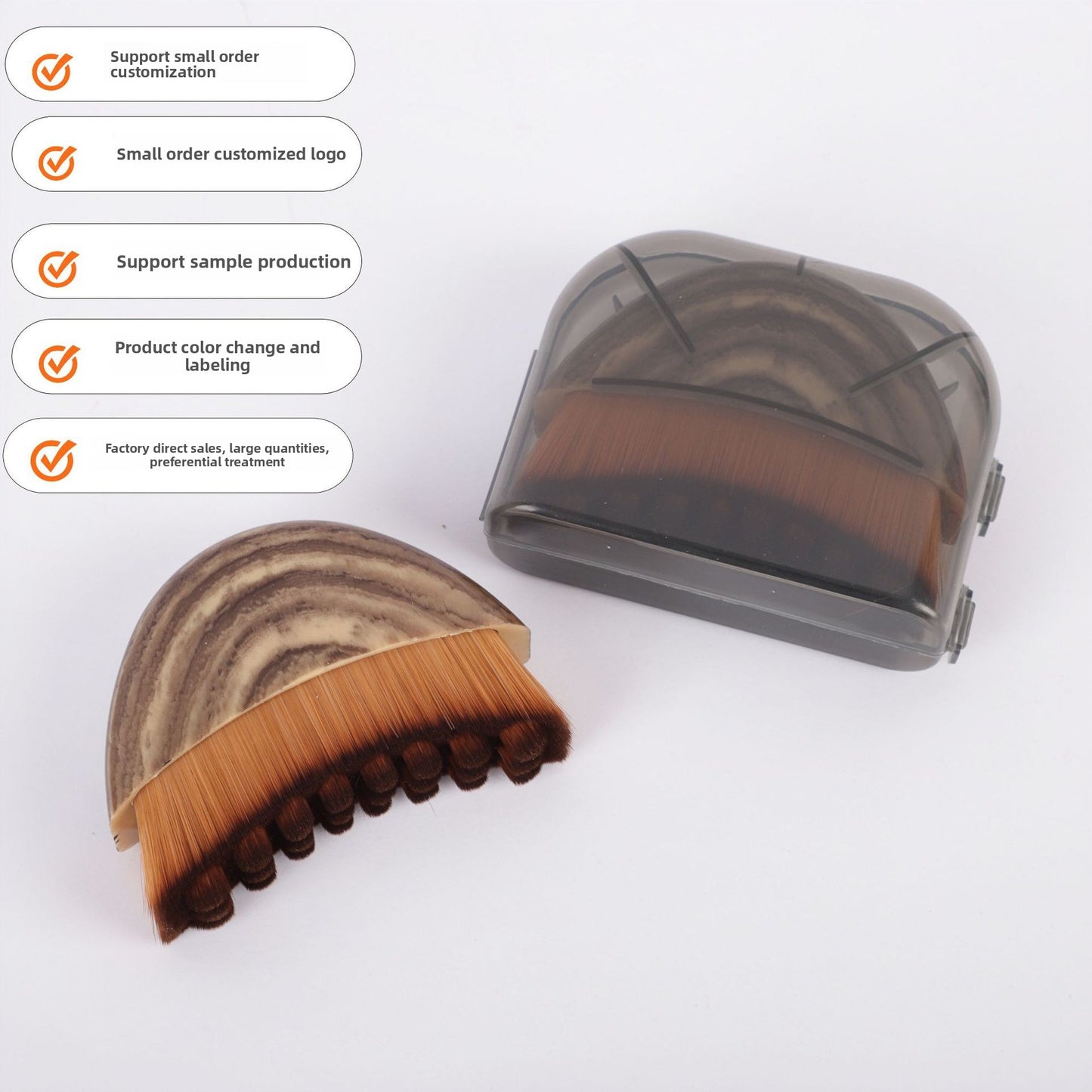 Lymphatic Massage Face Brush | Facial Sculpting & Skincare Massage Tool