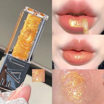 Hydrating Shimmer Lipstick – High-Shine Moisturizing Lip Color