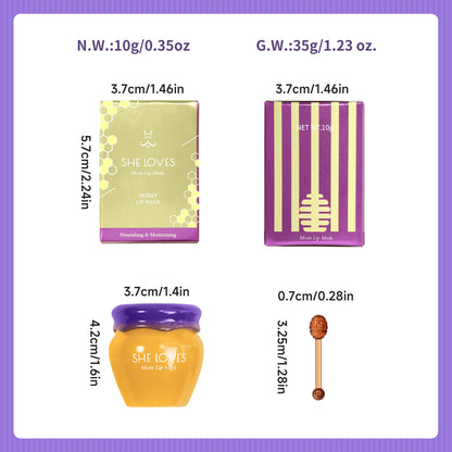 Honey & Pumpkin Hydrating Lip Mask – 10g