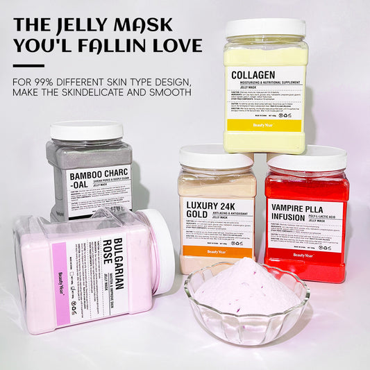 Professional Jelly Peel-Off Mask Powder | Hydrating Spa Facial Mask (90g)
