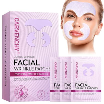 Facial Wrinkle Patches – Forehead & Smile Line Patches