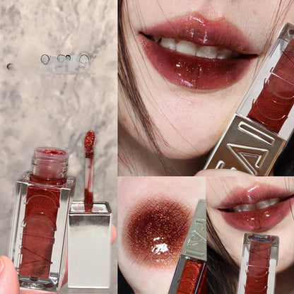 Hydrating Shimmer Lipstick – High-Shine Moisturizing Lip Color