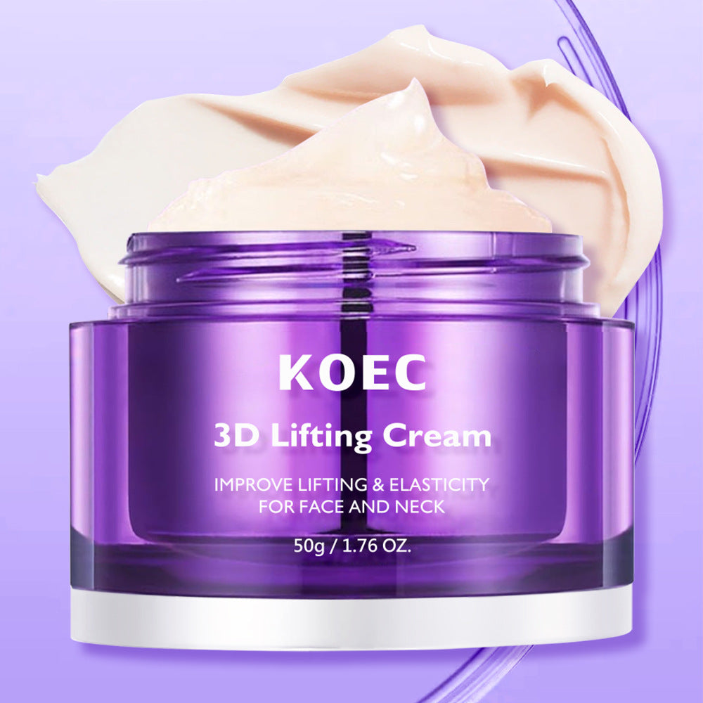 KOEC 3D Lifting Skincare Collection | Cream, Ampoule & Cream Mist Set