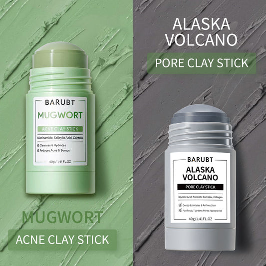 BARUBT Alaska Volcano Pore Clay Stick | Deep Cleansing Pore Mask